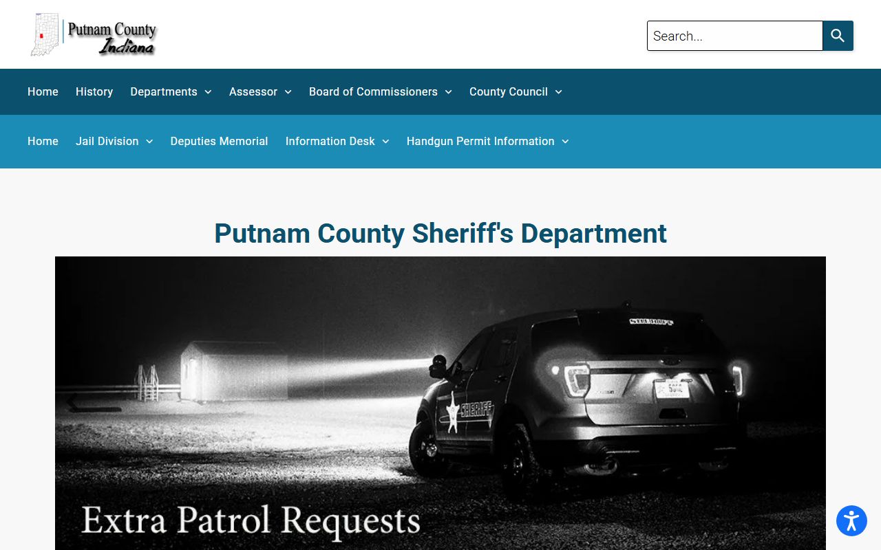 Putnam County jail mugshots sheriff jail lookup page